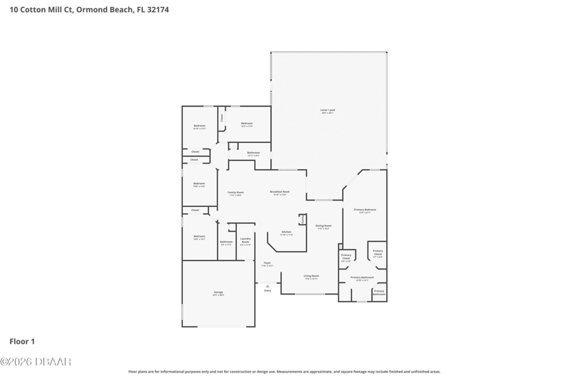 5 bedroom Single Family Residence at 10 Cotton Mill Court, Ormond Lakes, Ormond Beach — photo 2