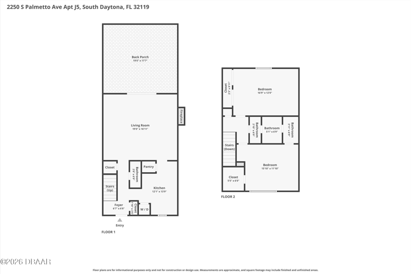 2 bedroom Condominium at 2250 S Palmetto Avenue #J-5, Colonial Townhouse, South Daytona — photo 2