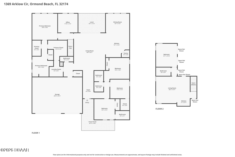 5 bedroom Single Family Residence at 1369 Arklow Circle, Halifax Plantation, Ormond Beach — photo 2