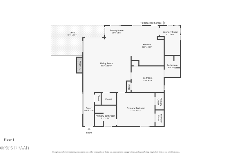 2 bedroom Single Family Residence at 105 McDonald Street, Blake, South Daytona — photo 2