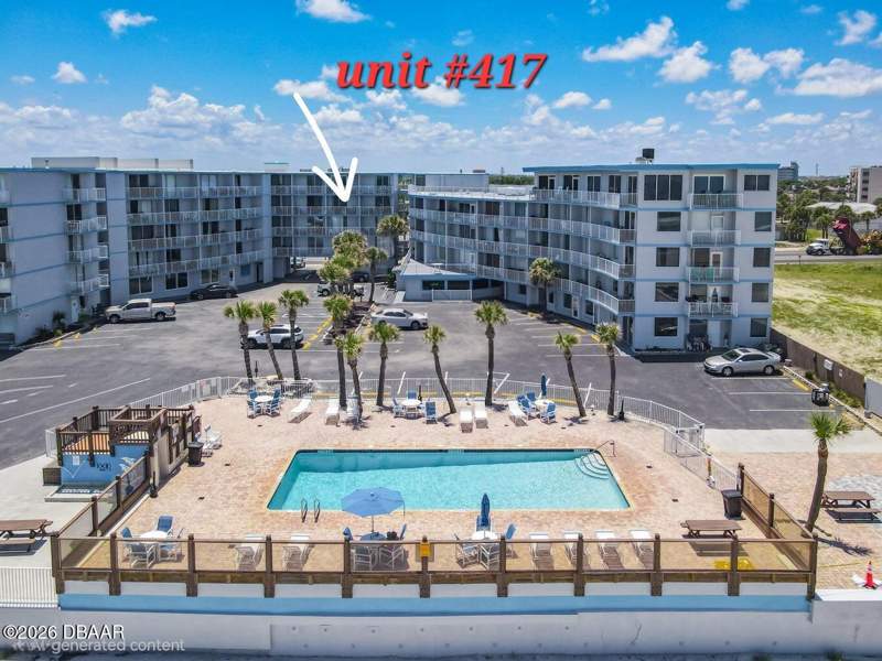 0 bedroom Condotel at 1233 S Atlantic Avenue #417, Sea Dip Resort, Daytona Beach — photo 3