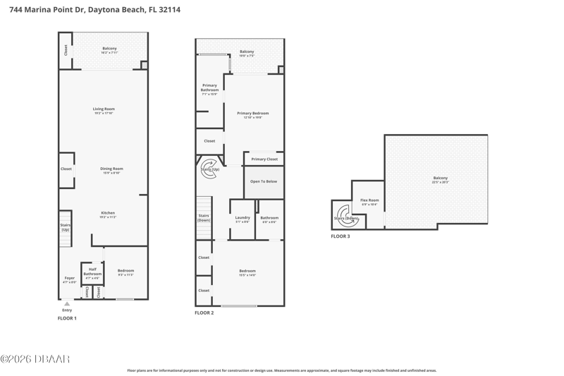 3 bedroom Condominium at 744 Marina Point Drive, Marina Point Condo, Daytona Beach — photo 2