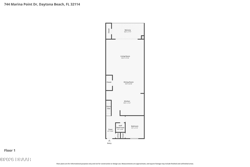 3 bedroom Condominium at 744 Marina Point Drive, Marina Point Condo, Daytona Beach — photo 4
