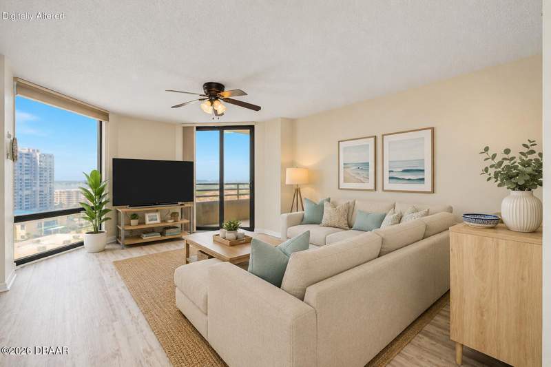 1 bedroom Condominium at 3023 S Atlantic Avenue #1201, Oceans Atrium Condo, Daytona Beach Shores — photo 4
