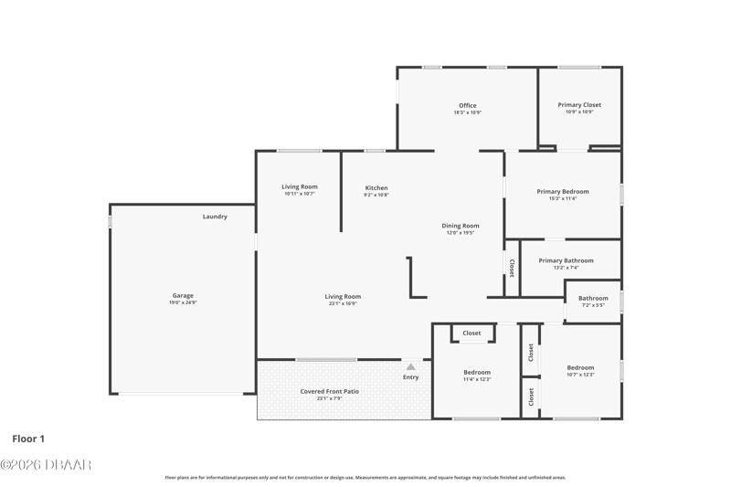 3 bedroom Single Family Residence at 2334 Citrus Avenue, Palm Grove, South Daytona — photo 2