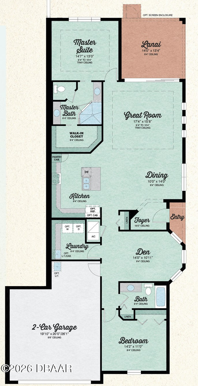 2 bedroom Single Family Residence at 354 High Tide Lane, Latitude, Daytona Beach — photo 2