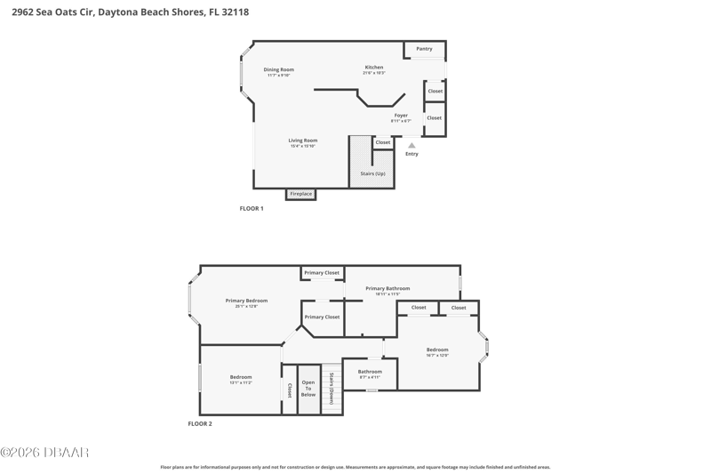 3 bedroom Single Family Residence at 2962 Sea Oats Circle, Townhomes At Oceans, Daytona Beach Shores — photo 2