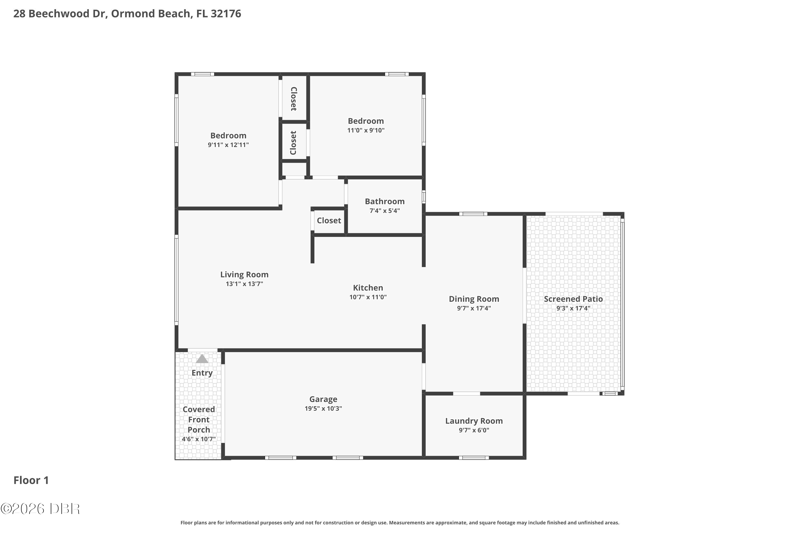 2 bedroom Single Family Residence at 28 Beechwood Drive, Ormond Shores, Ormond Beach — photo 2
