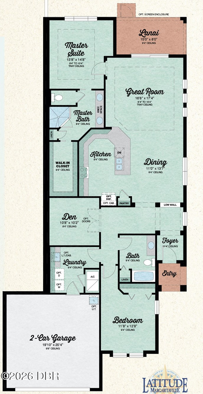 2 bedroom Single Family Residence at 225 Gypsy Palace Lane, Latitude, Daytona Beach — photo 2
