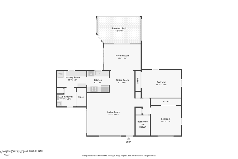 2 bedroom Single Family Residence at 67 Seabreeze Drive, Ormond Beach, Ormond Beach — photo 2