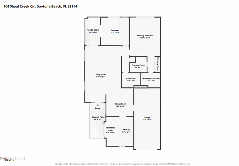2 bedroom Single Family Residence at 104 Shoal Creek Circle, Indigo, Daytona Beach — photo 2
