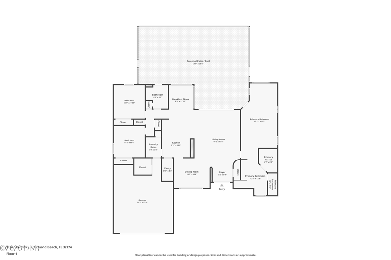 3 bedroom Single Family Residence at 1244 Harwick Lane, Plantation Bay, Ormond Beach — photo 2