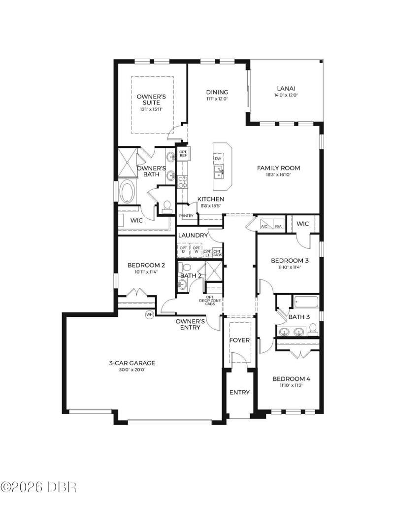 4 bedroom Single Family Residence at 3056 Kingsman Trail, Ormond Beach, Ormond Beach — photo 2