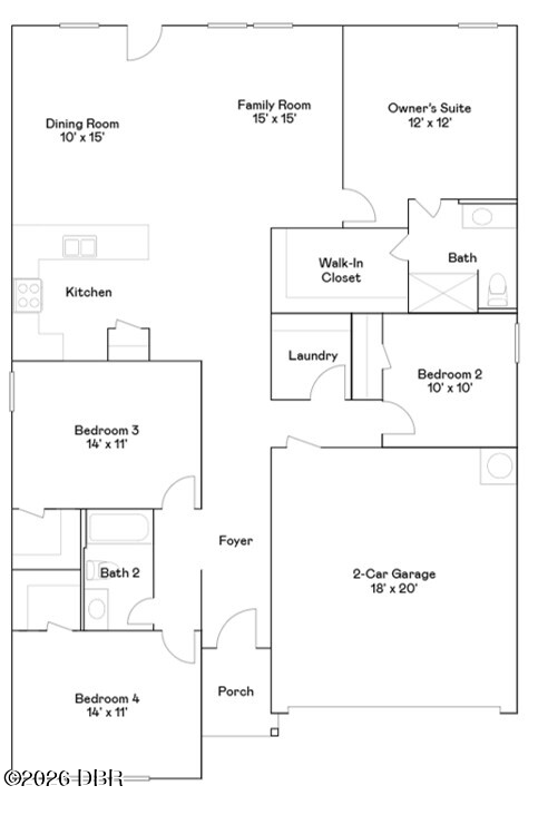 4 bedroom Single Family Residence at 6103 Swamp Bay Drive, Other, Edgewater — photo 2