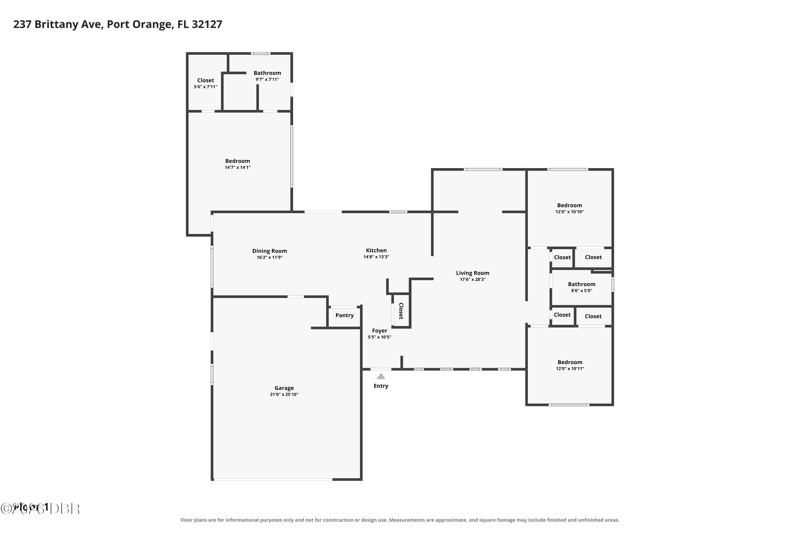 3 bedroom Single Family Residence at 237 Brittany Avenue, Cambridge, Port Orange — photo 2