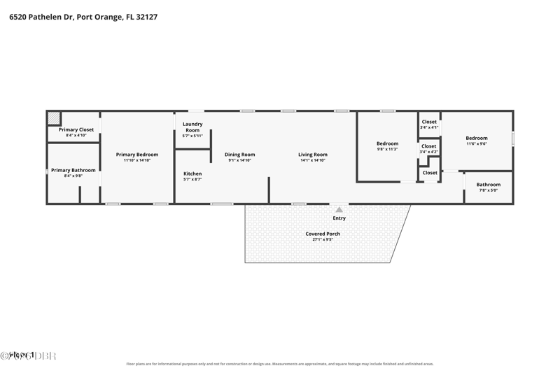 3 bedroom Manufactured Home at 6520 Pathelen Drive, Halifax Mobile Estates Unrec 147, Port Orange — photo 2