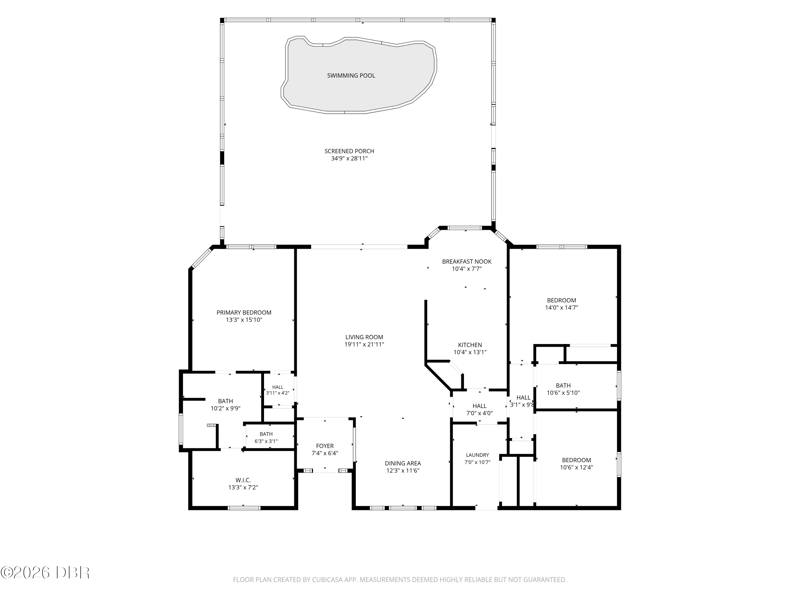 3 bedroom Single Family Residence at 3719 Longford Circle, Halifax Plantation, Ormond Beach — photo 2