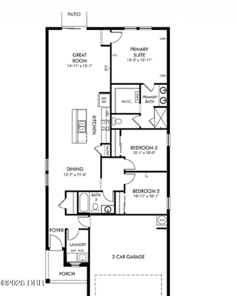 3 bedroom Single Family Residence at 185 Links Terrace Boulevard, Links Terrace, Daytona Beach — photo 2
