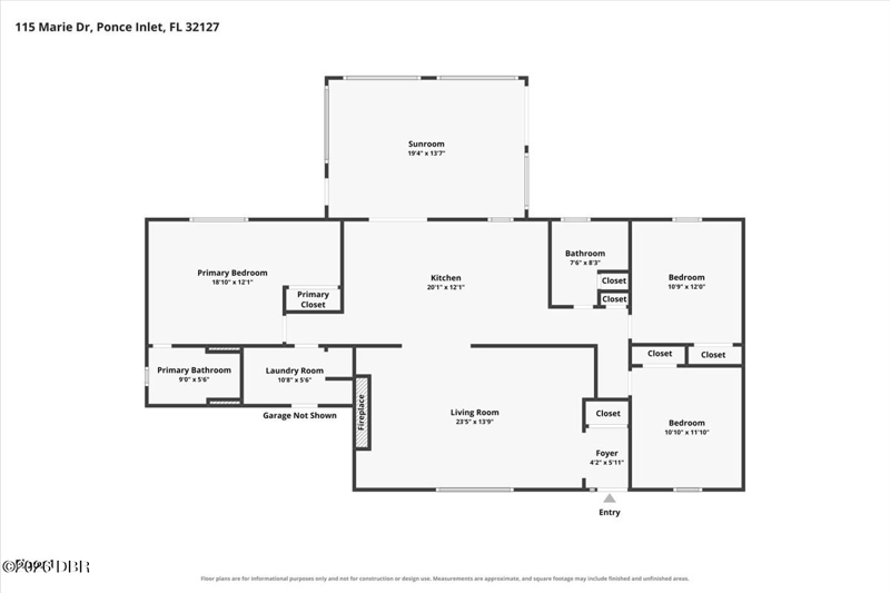 3 bedroom Single Family Residence at 115 Marie Drive, Ponce Terrace, Ponce Inlet — photo 2