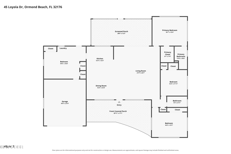 4 bedroom Single Family Residence at 45 Loyola Drive, Ortona Park Sec 01, Ormond Beach — photo 2