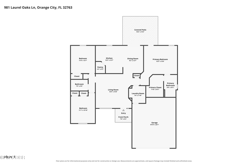 3 bedroom Single Family Residence at 981 Laurel Oaks Lane, Orange City, Orange City — photo 2