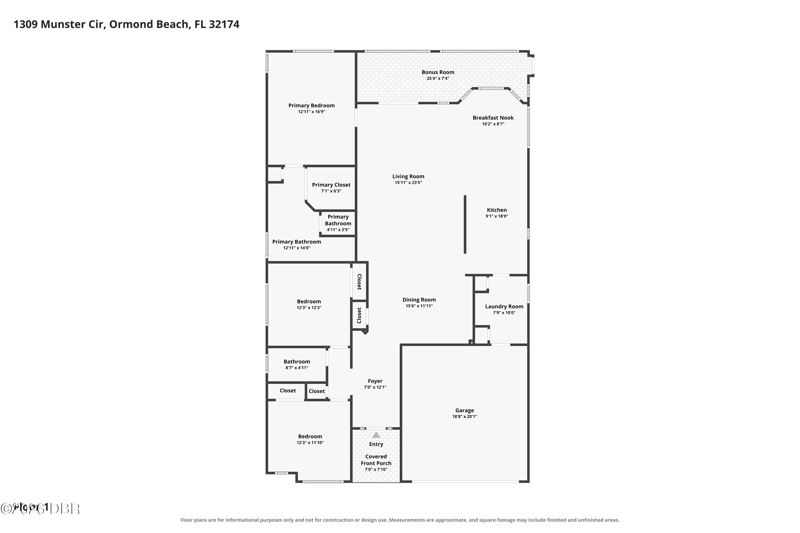 3 bedroom Single Family Residence at 1309 Munster Circle, Halifax Plantation, Ormond Beach — photo 2