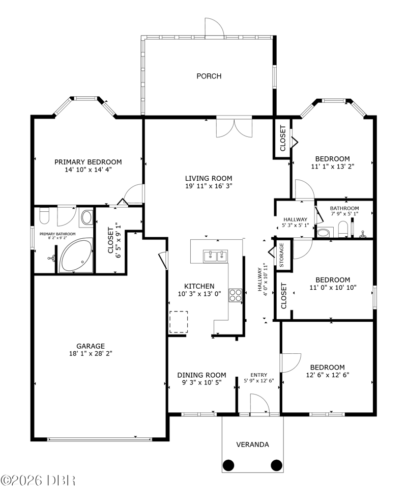 3 bedroom Single Family Residence at 1031 E Walts Avenue, Other, DeLand — photo 2