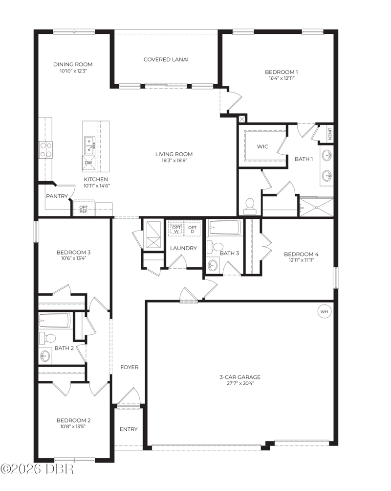 4 bedroom Single Family Residence at 2522 Dorset Court, Ormond Beach, Ormond Beach — photo 2