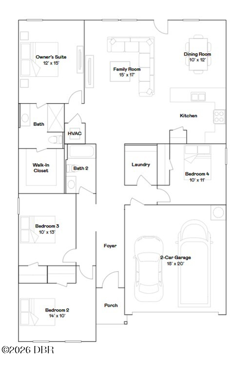 4 bedroom Single Family Residence at 6124 Swamp Bay Drive, Other, Edgewater — photo 2