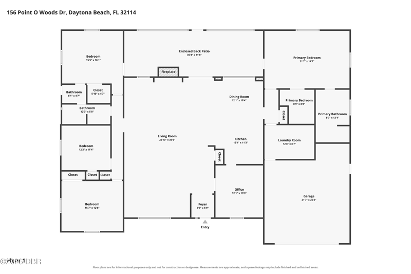 4 bedroom Single Family Residence at 156 Point O Woods Drive, Indigo, Daytona Beach — photo 3