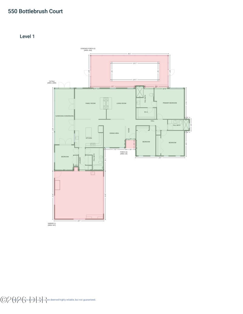 4 bedroom Single Family Residence at 550 Bottlebrush Court, Sugar Mill, New Smyrna Beach — photo 2