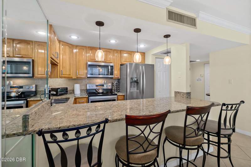 1 bedroom Condominium at 2947 S Atlantic Avenue #302, Oceans Seven Condo, Daytona Beach Shores — photo 5