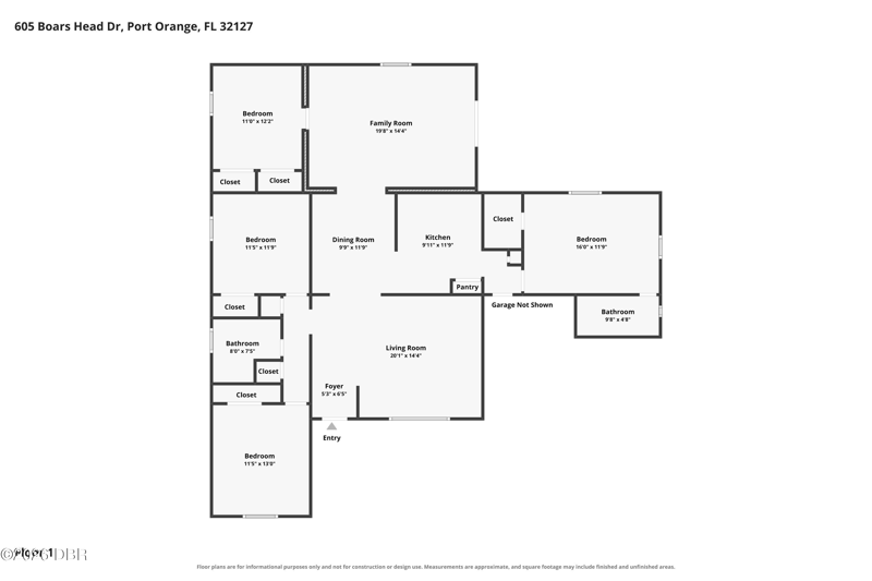 4 bedroom Single Family Residence at 605 Boars Head Drive, Hamlet, Port Orange — photo 2
