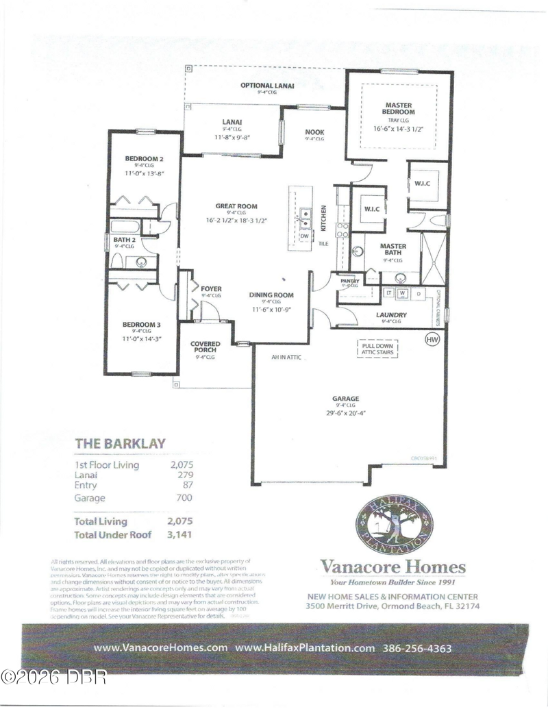 3 bedroom Single Family Residence at 3128 Lizmore Circle, Halifax Plantation, Ormond Beach — photo 2