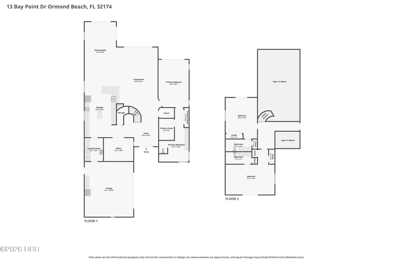 3 bedroom Single Family Residence at 779 Timothy Street, Doehead Estates, Ormond Beach — photo 2
