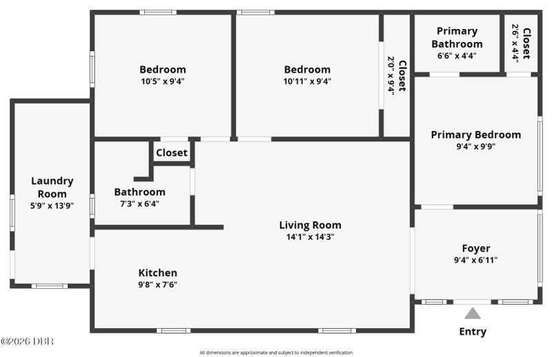 3 bedroom Single Family Residence at 633 1/2 Elm Avenue, Holly Hill, Holly Hill — photo 2