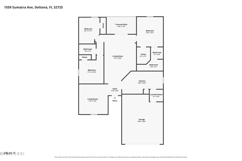3 bedroom Single Family Residence at 1559 Sumatra Avenue, Deltona, Deltona — photo 2