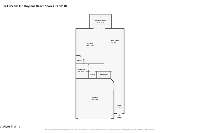 3 bedroom Townhouse at 123 Oceans Circle, Oceans 25, Daytona Beach Shores — photo 2