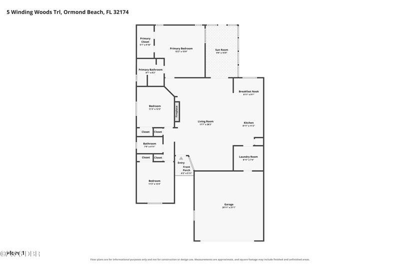 3 bedroom Single Family Residence at 5 Winding Woods Trail, Winding Woods, Ormond Beach — photo 2