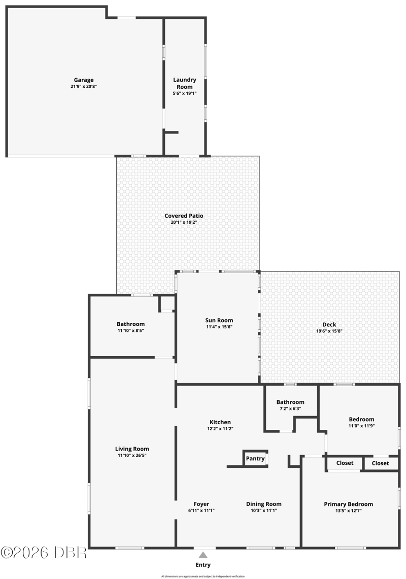 2 bedroom Single Family Residence at 125 Dixwood Avenue, Edgewater, Edgewater — photo 2