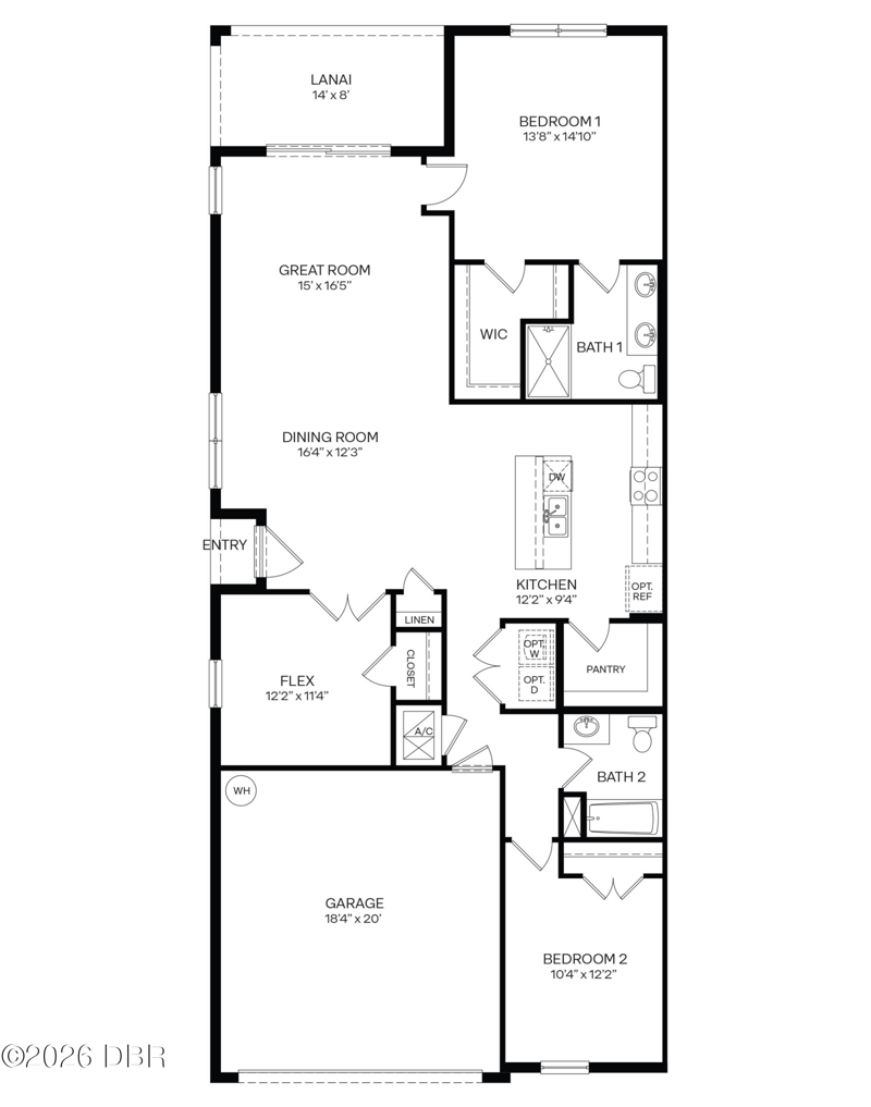 3 bedroom Single Family Residence at 2754 Kinsale Lane, Halifax Plantation, Ormond Beach — photo 2