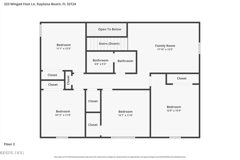 5 bedroom Single Family Residence at 223 Winged Foot Lane, Lennar at Preserve at Lpga, Daytona Beach — photo 4