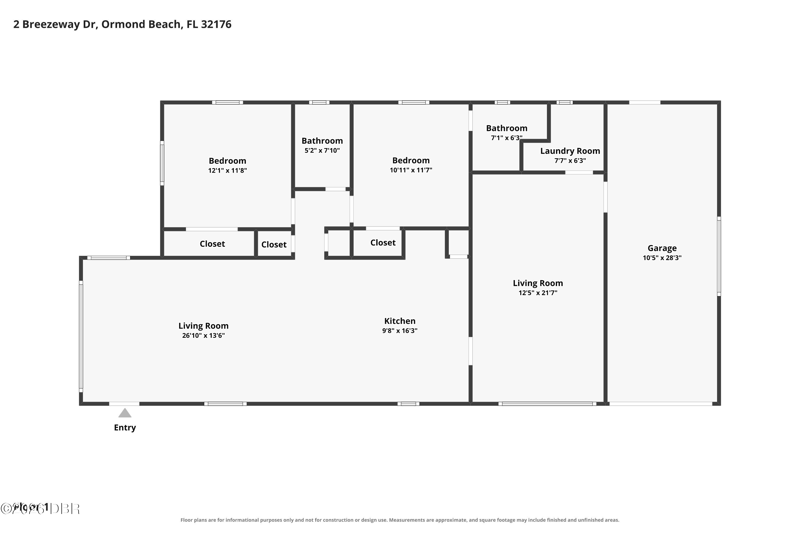 2 bedroom Single Family Residence at 2 Breezeway Drive, Not In Subdivision, Ormond Beach — photo 3