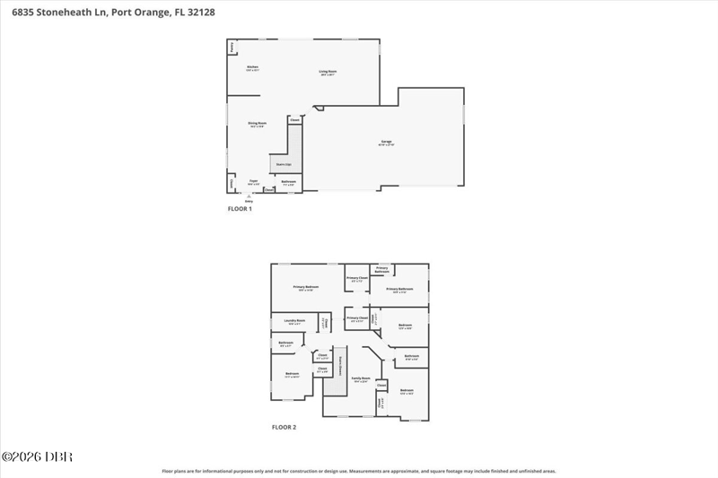 4 bedroom Single Family Residence at 6835 Stoneheath Lane, Waters Edge, Port Orange — photo 2