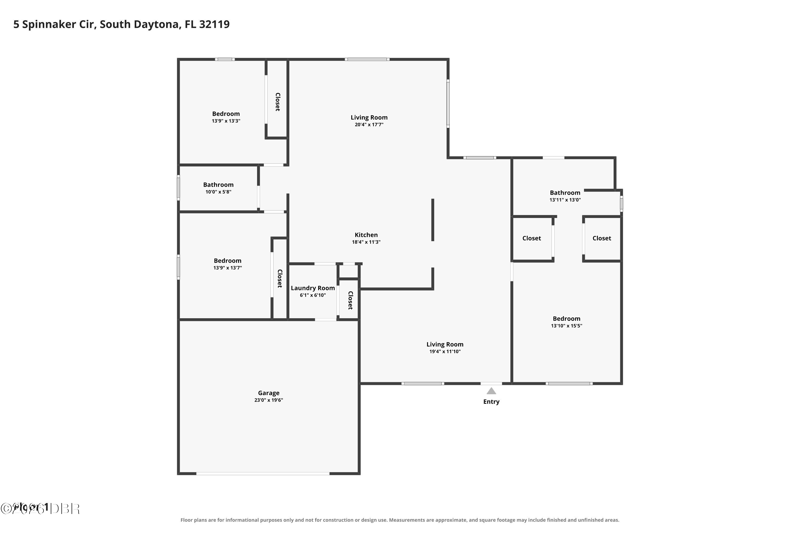 3 bedroom Single Family Residence at 5 Spinnaker Circle, Harborside, South Daytona — photo 2