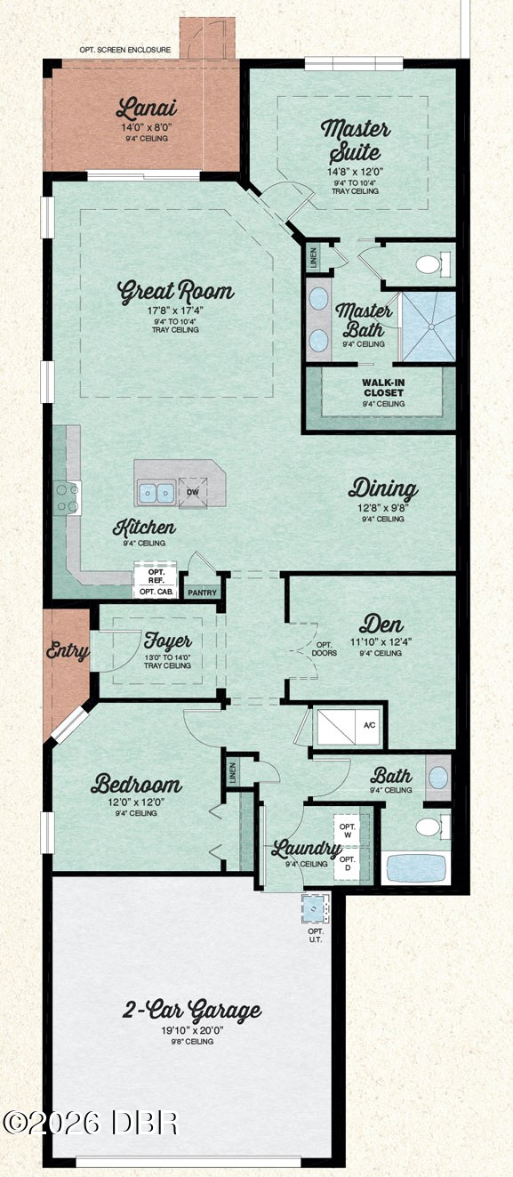 3 bedroom Single Family Residence at 631 Landshark Boulevard, Latitude, Daytona Beach — photo 2