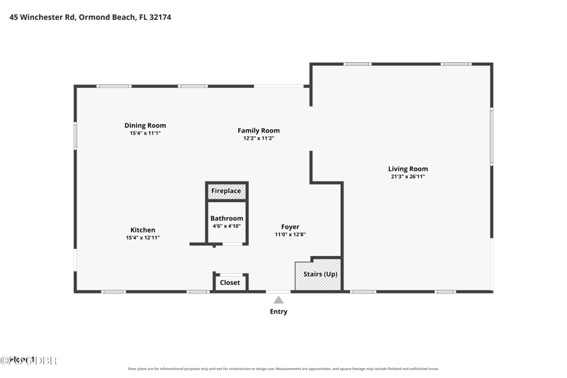 4 bedroom Single Family Residence at 45 Winchester Road, Eagle Rock, Ormond Beach — photo 2