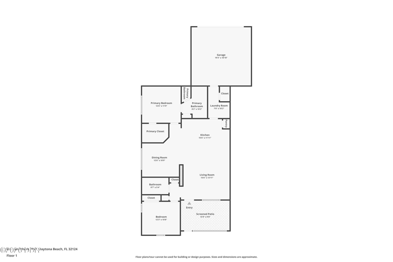 2 bedroom Single Family Residence at 431 Landshark Boulevard, Latitude, Daytona Beach — photo 2