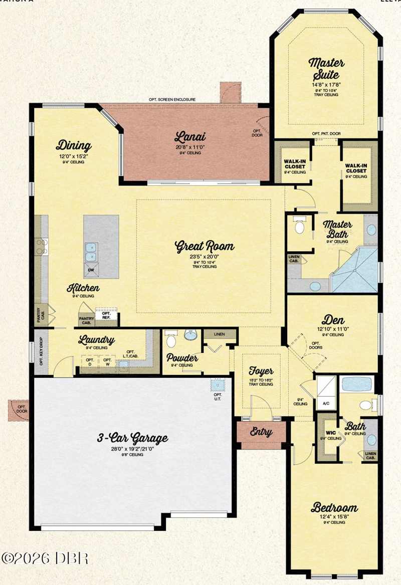 2 bedroom Single Family Residence at 130 Coral Reef Way, Latitude, Daytona Beach — photo 2