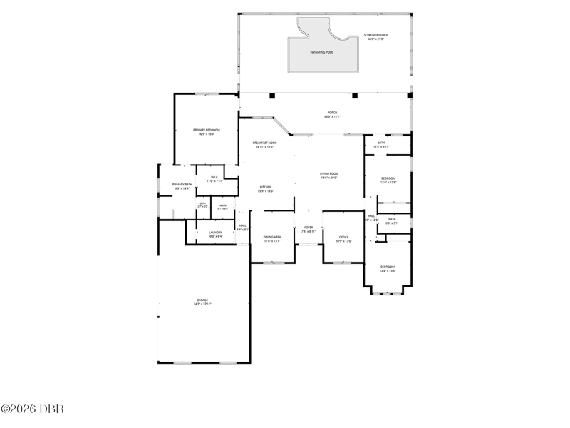 3 bedroom Single Family Residence at 3108 Acoma Drive, Halifax Plantation, Ormond Beach — photo 2